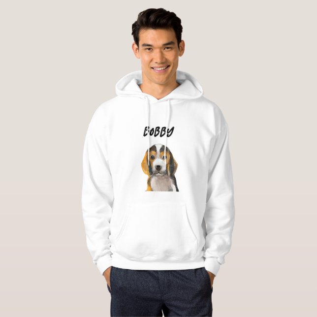 Beagle puppy hoodie (Hel framsida)