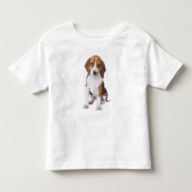 Beagle Puppy Hund T-Shirt (Framsida)