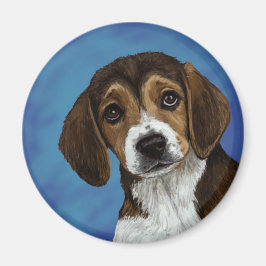 Beagle Puppy Magnet