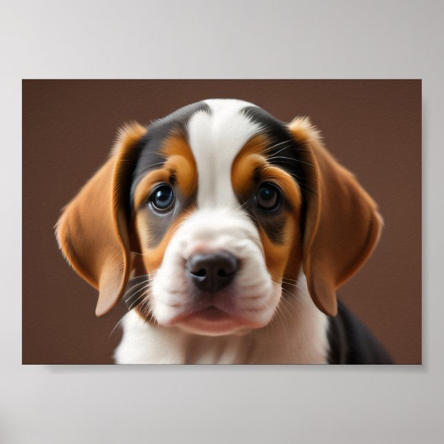 Beagle Puppy Poster (Framsidan)