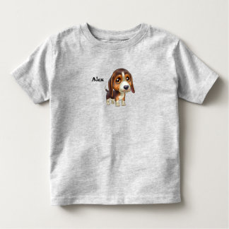 Beagle Puppy Tecknad T Shirt