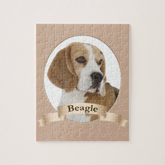 Beagle Pussel (Vertikal)