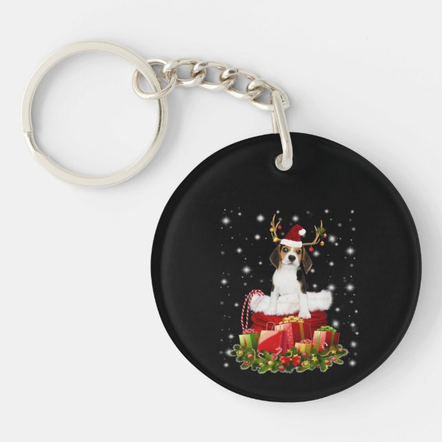 Beagle Reindeer - julgåva (Framsidan)