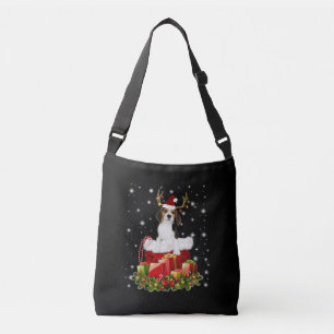 Beagle Reindeer - julgåva Axelväska