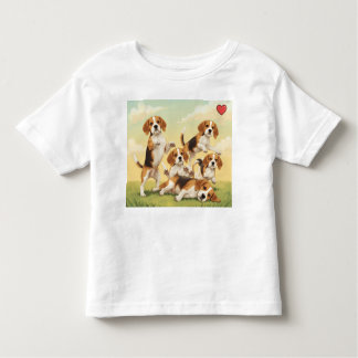 Beagle Roligt T-Shirt! T Shirt