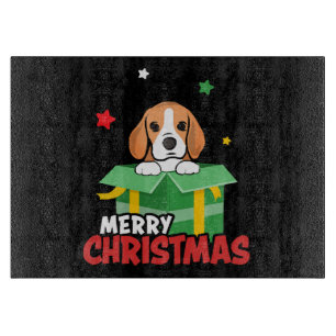 Beagle Santa Hundälskare God Jul Xmas 