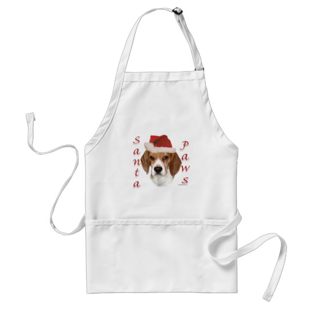 Beagle Santa Tassar Förkläde (Framsidan)