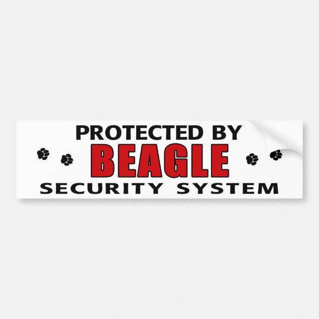 Beagle Security Bildekal (Framsidan)