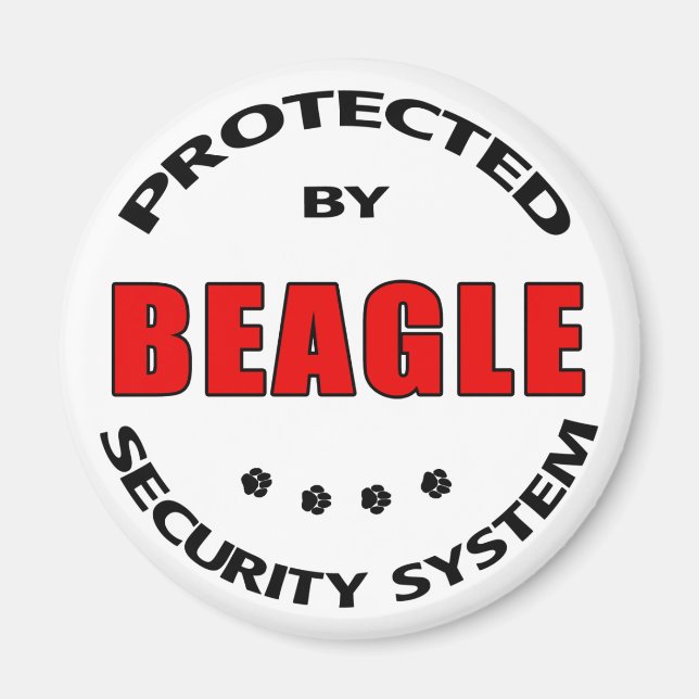 Beagle Security Magnet (Framsidan)