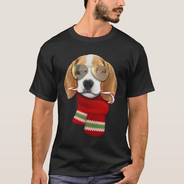 Beagle Shirt-julgåva till Hundälskare Puppy S T Shirt (Framsida)