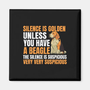 Beagle Small Scent Hund Hunting Pet Breeder Silenc Magnet