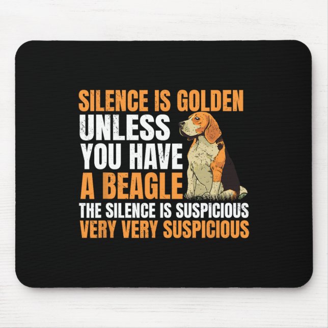 Beagle Small Scent Hund Hunting Pet Breeder Silenc Musmatta (Framsidan)