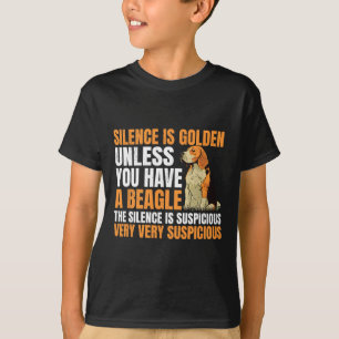Beagle Small Scent Hund Hunting Pet Breeder Silenc T Shirt