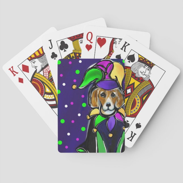 BEAGLE SPELKORT (Baksidan)