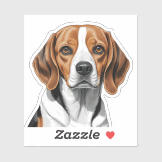 Beagle Sticker - Cute Hund älskare Gift Klistermärken