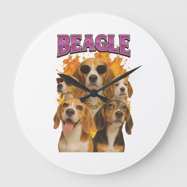 Beagle          stor klocka (Framsida)