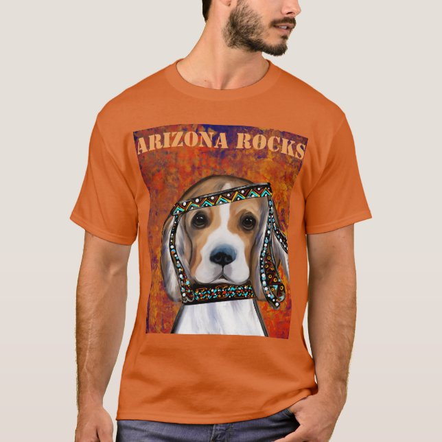 Beagle      t shirt (Framsida)