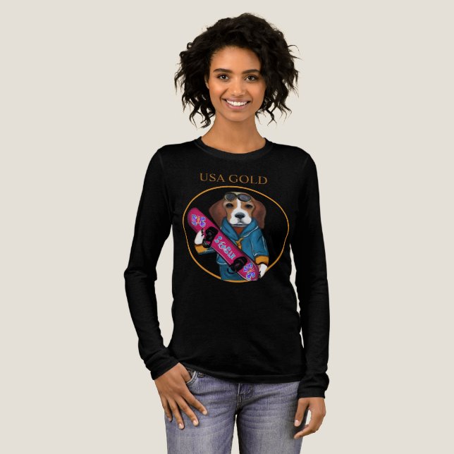 BEAGLE T SHIRT (Hel framsida)