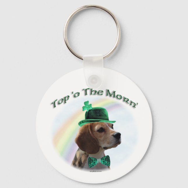 Beagle Top of the Morn Keychain Nyckelring (Framsida)