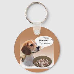Beagle Turkey Nyckelring