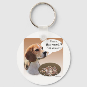 Beagle Turkey Nyckelring