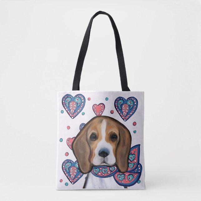 Beagle       tygkasse (Framsida)