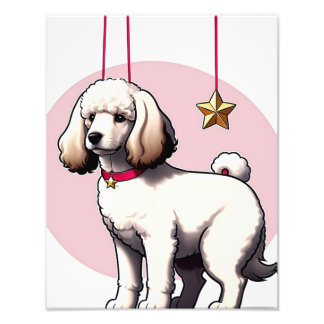 Beagle Valp Pennkonsttryck | Söt Hund Väggkonst Fototryck