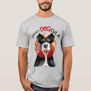 Beagle Vampire Hund Funny Halloween T Shirt