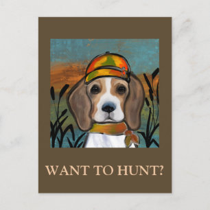 Beagle vykort