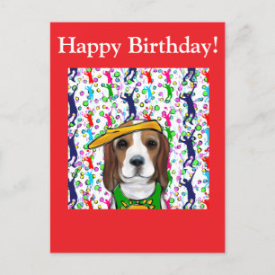 Beagle vykort