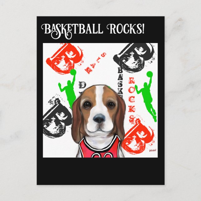 Beagle  vykort (Framsida)