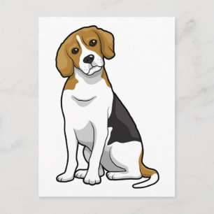 Beagle Vykort