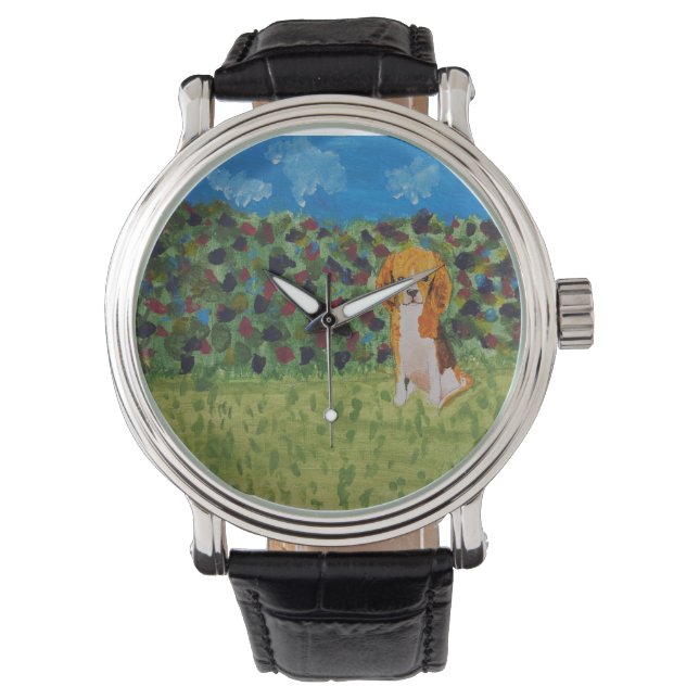 Beagle Watch Armbandsur (Framsida)