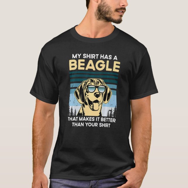 Beagle Whisperer Hund Puppy Owner Tass Kärlek T Shirt (Framsida)