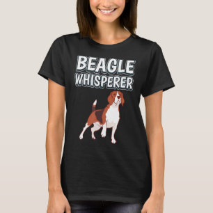 Beagle Whisperer Hundägare Quote Beagles T Shirt