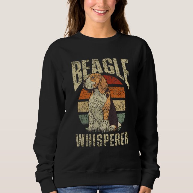 Beagle Whisperer  Puppy Beagles Dog T Shirt (Framsida)