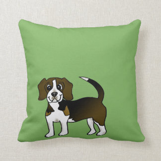 Beagledekorativ kudde