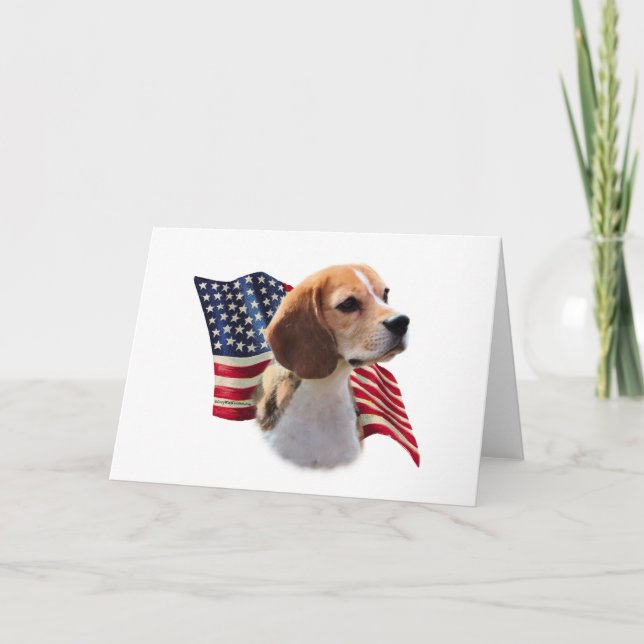 Beagleflagga Kort (Framsida)
