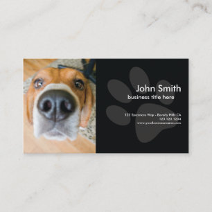 Beaglehund designvisitkort visitkort
