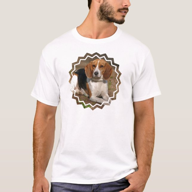 Beaglehundmanar T-tröja Tee (Framsida)