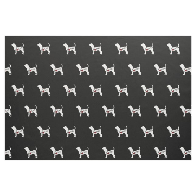Beaglekärlek Tyg (Fat Quarter)