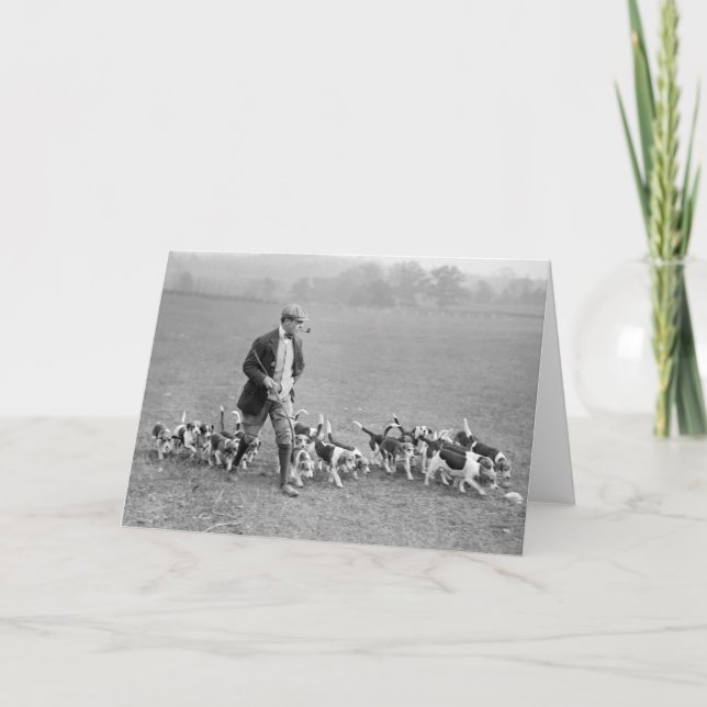 Beagleklubb, 1914 kort (Framsida)