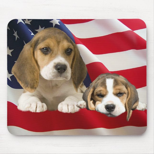 Beaglekompisar Mousepad Musmatta (Framsidan)
