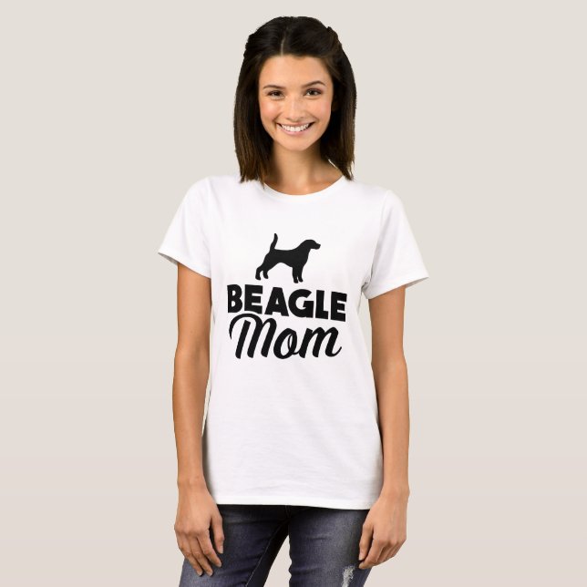Beaglemamma T-shirt (Hel framsida)