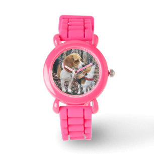 Beaglemamma & valp armbandsur