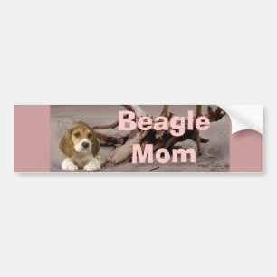 Beaglemammabildekal Bildekal