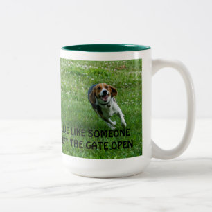 Beaglemugg Två-Tonad Mugg