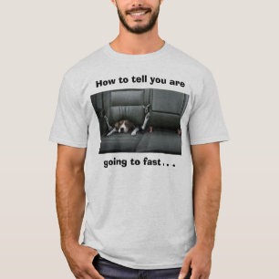 Beaglen hur man berättar dig går att fasta tee shirt