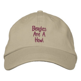 Beagles är en väck som är lätt att späda på. broderad keps