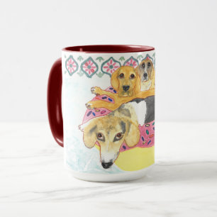 Beagles Bassäng Party Mugg